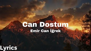 Emir Can İğrek - Can Dostum | Harbiye 2023 (Live) Sözleri (Lyrics)