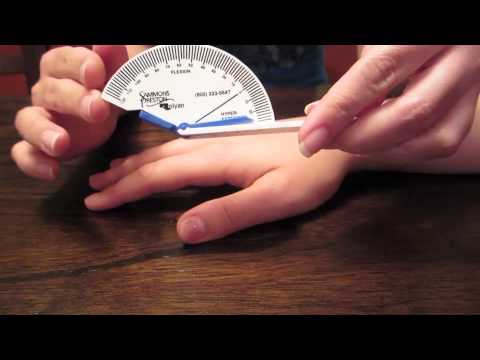 Index Finger Range of Motion - YouTube