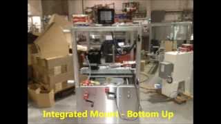 Laser Coder Marking the Bottom of Cartons