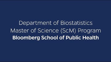 JHU Biostatistics ScM Program