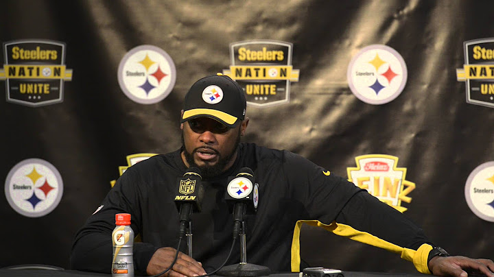 Coach Tomlin post-game press conference