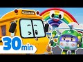 Robocar POLI BEST Songs│30 Min│Wheels on the Bus│Songs for Kids│Robocar POLI - Nursery Rhymes