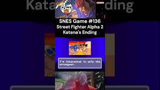 SNES Game 136 - Taramoor beats Street Fighter Alpha 2 - Katana #snes #streetfighter #fightinggames