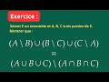 Exercice type khôlle sur la théorie des ensembles (Prépa MPSI, MP2I, PCSI, PTSI)