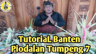 Tutorial Banten Tumpeng 7 Pitu Secara Medetail