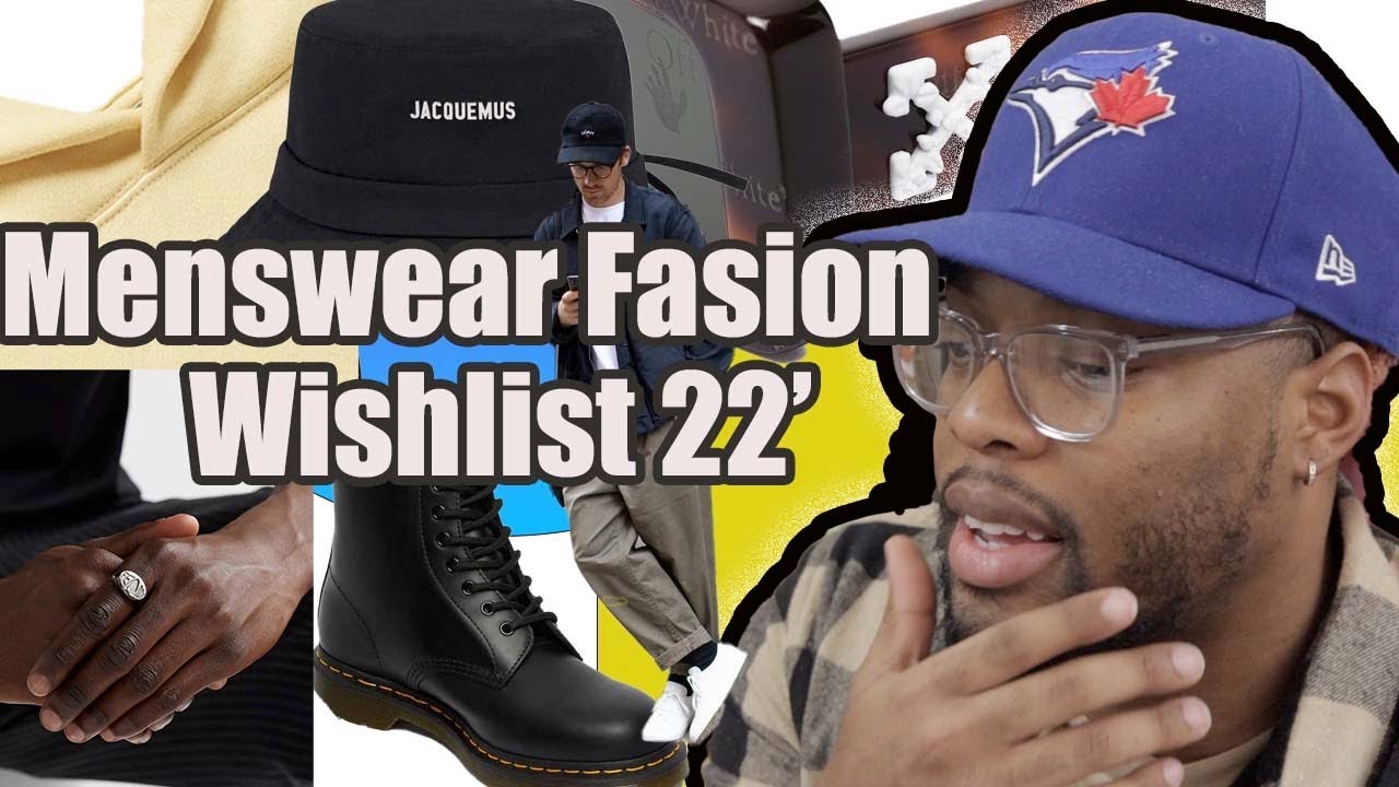 My Fashion Wishlist | Jacquemus, Off White, Fendi, Essentials | Mens Fashion 2022