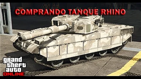 Onde fica o tanque de guerra comprado no GTA 5?