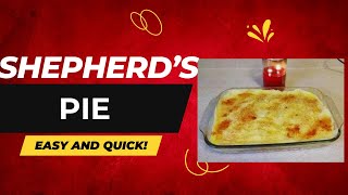 How to make Shepherds Pie (quick and easy)