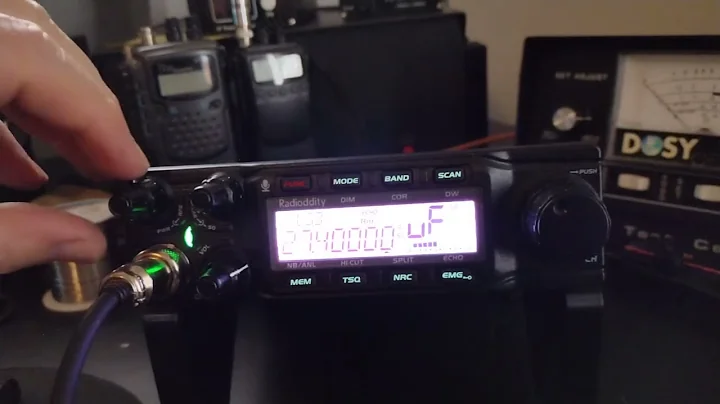 Radioddity QT80:on the air, 26DR246 Rob in the UK...