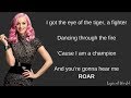 Roar - Katy Perry (Lyrics)