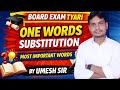 Day-4 🔥| बोर्ड एग्जाम तैयारी 2026 | English Vocabulary | One Words Substitution | By Umesh Sir