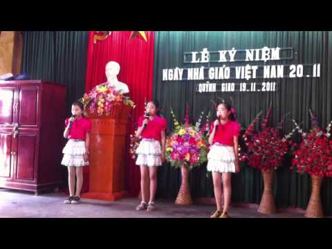 Video MV || Vui den truong || Truong Tieu hoc Quynh Giao - youtube