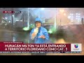 🔴 En vivo: Milton tocará tierra en las costas de Florida central, como Huracán categoría 3