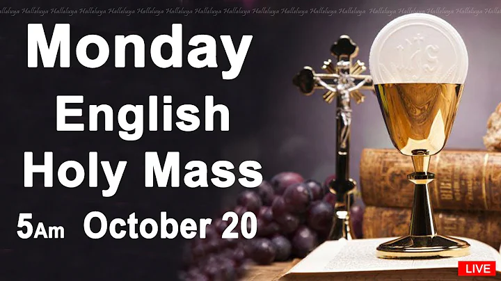 Catholic Mass Today I Daily Holy Mass I Monday October 20 2025 I English Holy Mass I 5.00 AM