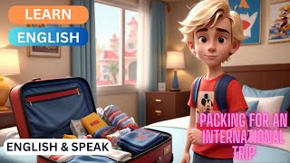 Packing for an International Trip | Improve Your English | Listen and Speak | Lesson No 14 |