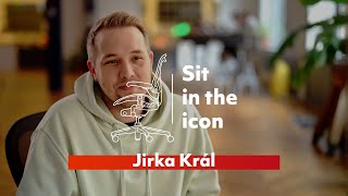 Jirka Král in the Chapter studio where his agency is based