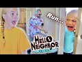 Escape The BabySitter PB&J Sandwiches With Hello Neighbor!