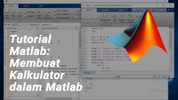 Tutorial Matlab - Membuat Kalkulator dalam Matlab