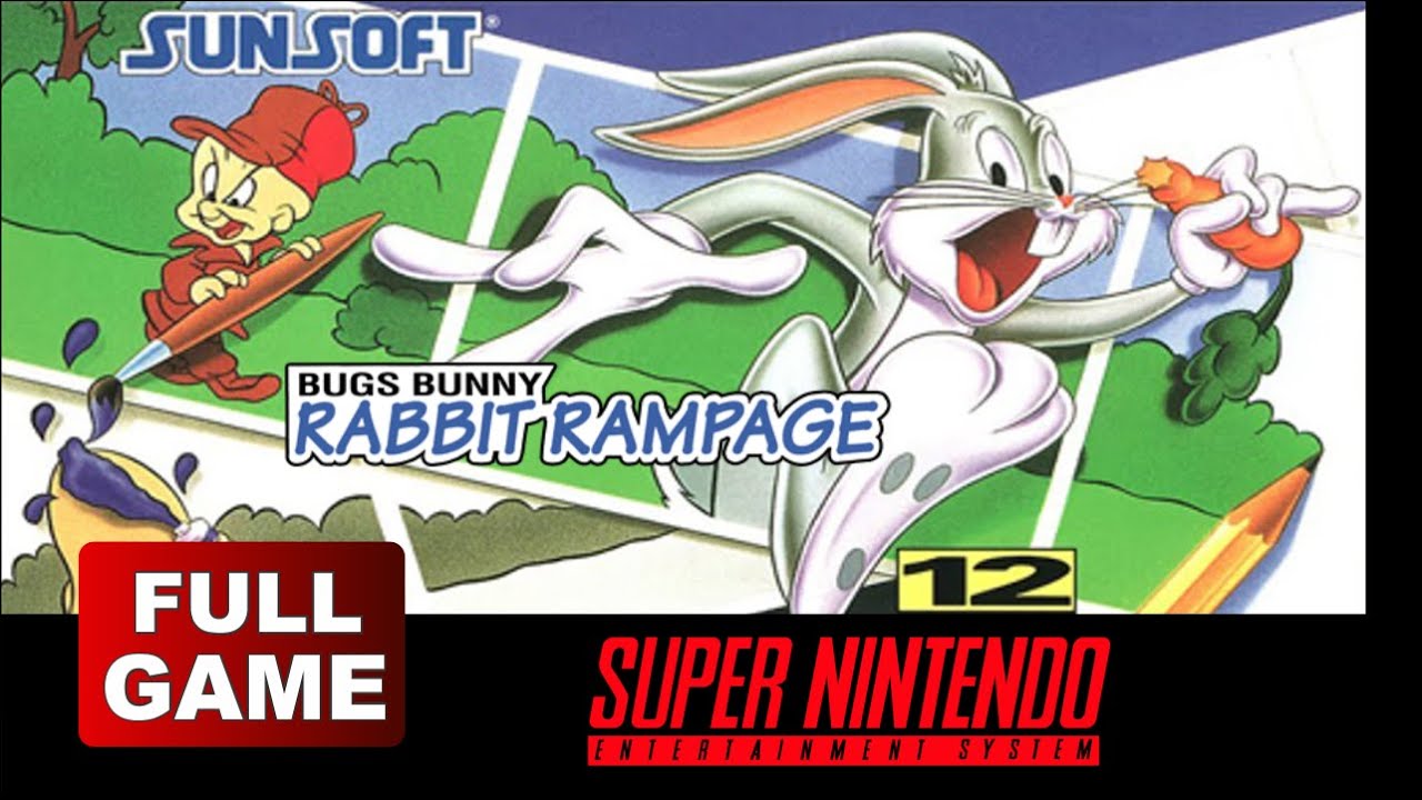 Bugs Bunny in Rabbit Rampage (SNES) – Longplay Full Game - YouTube