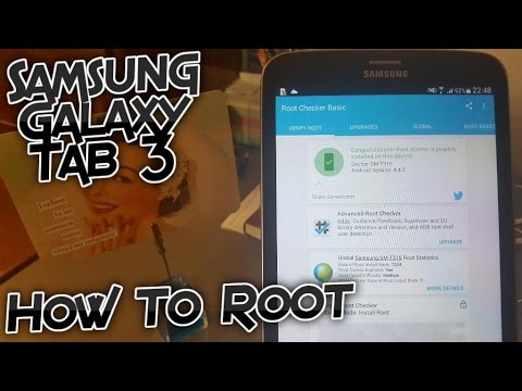 Samsung Galaxy Tab 3 - எப்படி ரூட் செய்வது (CF-Auto-Root) [Tutorial]