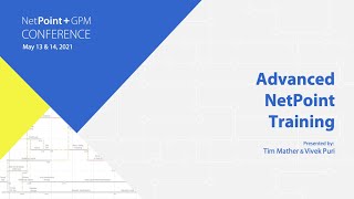 Advanced NetPoint Training