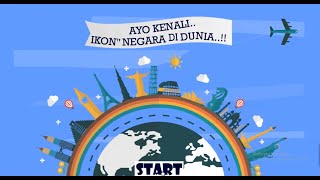 Media Pembelajaran Interaktif berbasis Adobe FLASH - Ikon-ikon negara di dunia