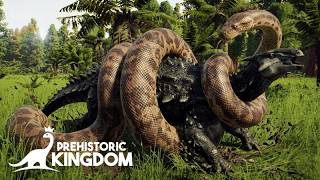 Comida para a TITANOBOA - Criando um Ecossistema em Prehistoric Kingdom - Mundo Aberto