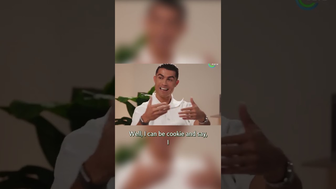 Some words from GOAT Cristiano Ronaldo