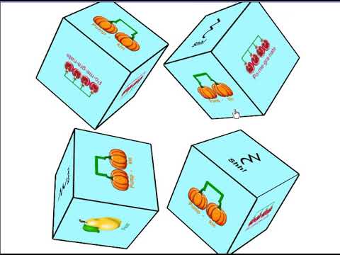 Rhythm Reading with Fruit Rhythm Dice L1