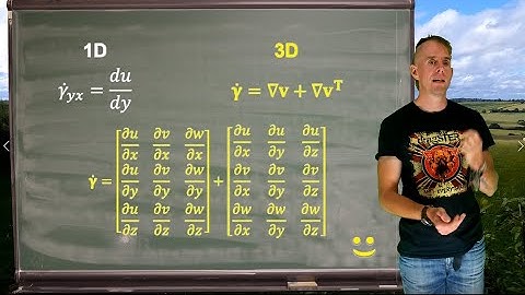Lesson 3, part 2: the rate of strain tensor