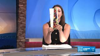 Jeremy receives a garden-themed present from a viewer