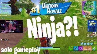 *Private* Ninja Gameplay | Fortnite Solo Gameplay | screenshot 5