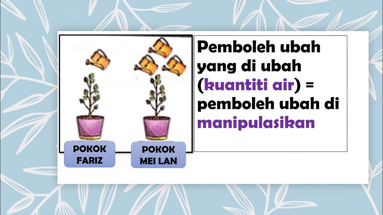 MENGAWAL PEMBOLEH UBAH SAINS TAHUN 4 - YouTube