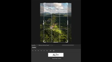 How to create a Fake Drone effect in Photoshop - Tutorial !  #shorts #photoshop