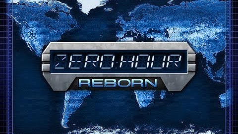 Command & Conquer Generals Zero Hour REBORN MOD vs 3 AI