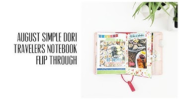 August Cocoa Daisy Simple Dori Flip Through