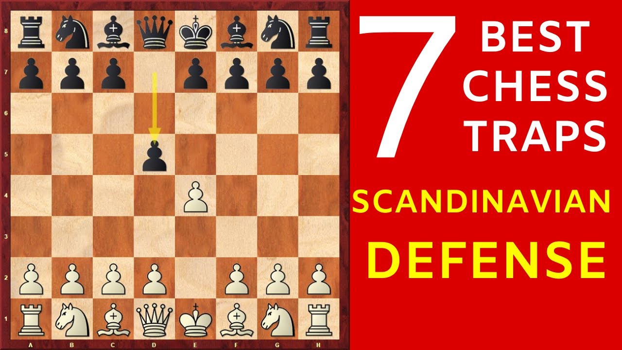 Top 5 Chess Opening Traps in the Scandinavian Defense - Remote