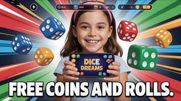 Dice Dreams Free Rolls and Coins | How to get Unlimited Free Rolls and Coins on Dice Dream