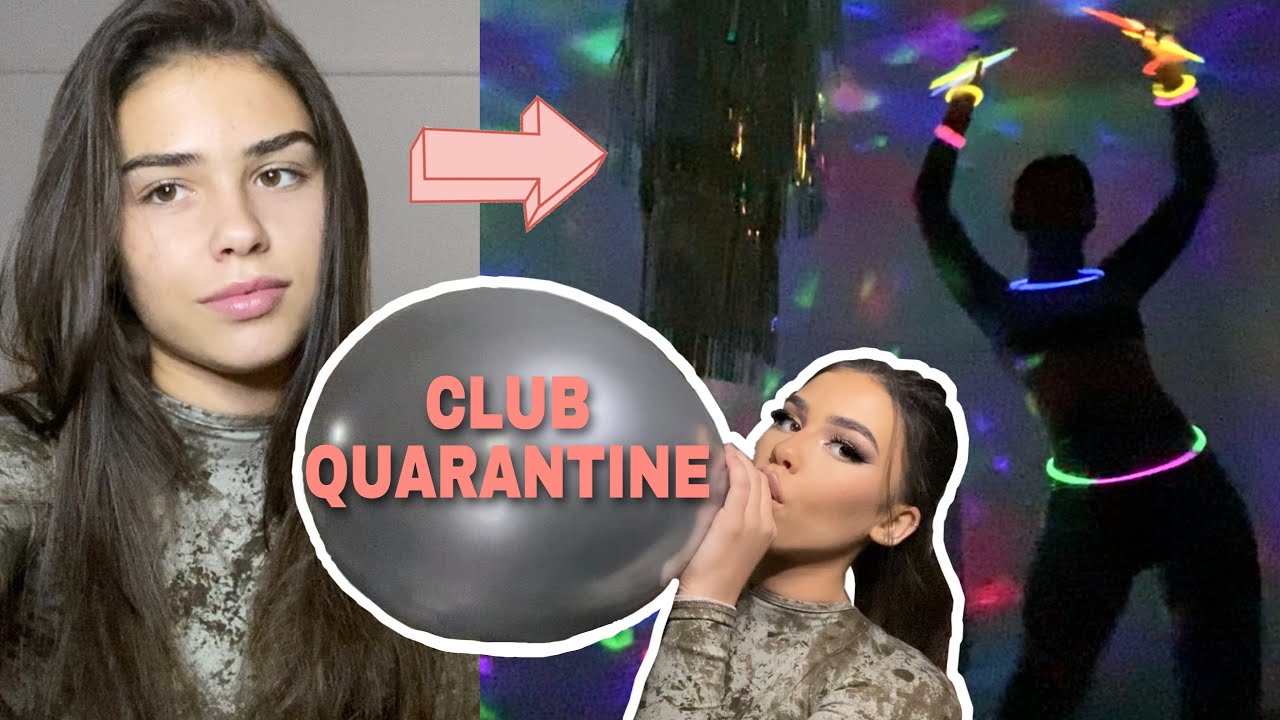 GRWM to go clubbing... in my room