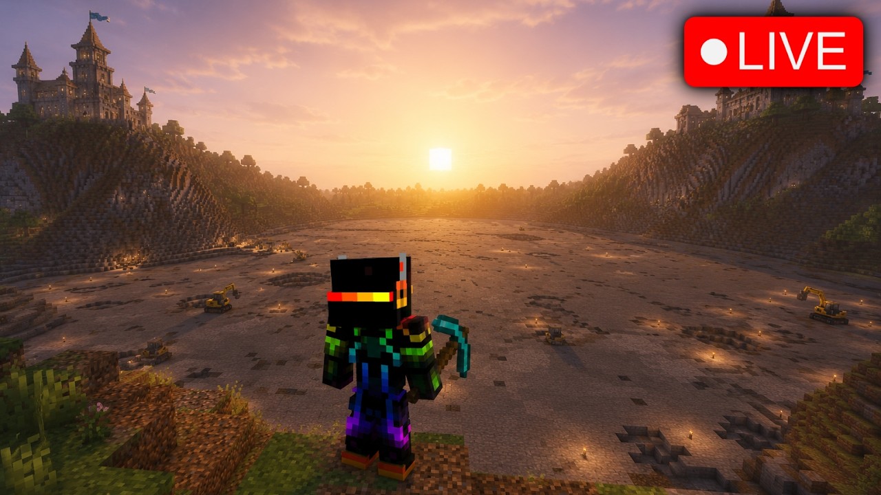 🔴 LIVE MINECRAFT - FINIAMO IL PROGETTO PIANURA!