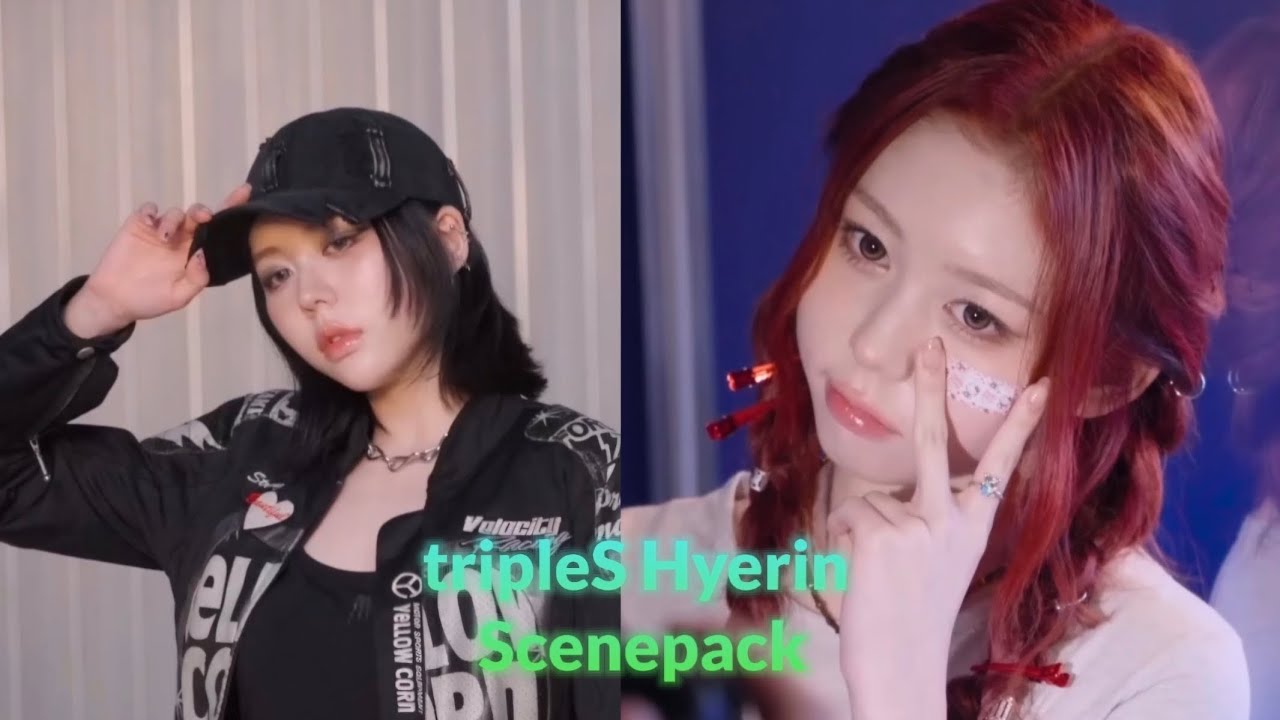 tripleS Hyerin scenepack/editing clips 