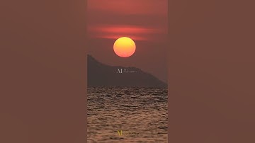 The Sun Descends on the Horizon #short #shorts
