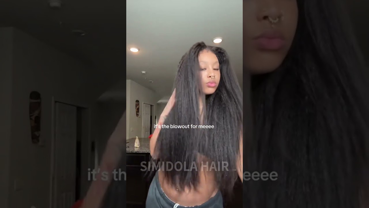 who need this glueless kinky straight hair? 