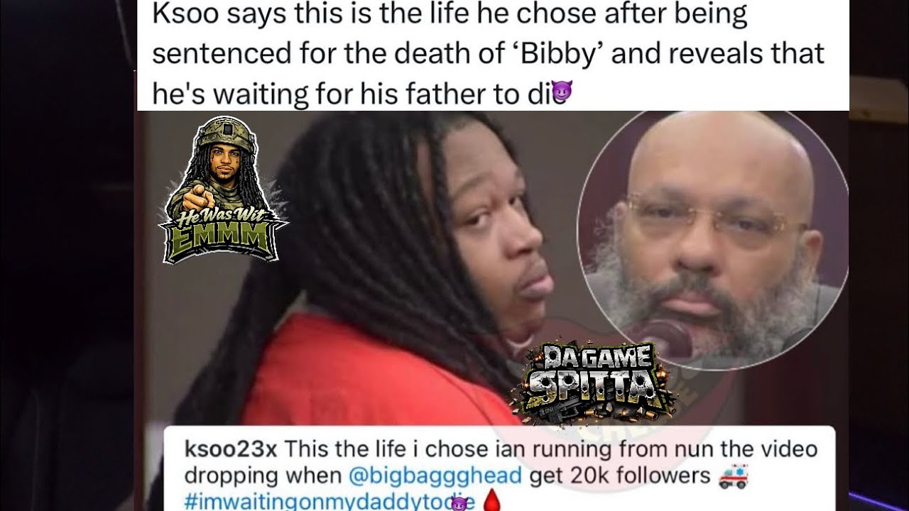 KSOO SAYS HE’S WAITING FOR HIS DAD TO D!E AFTER ADMITTING HE K!LLED BIBBY