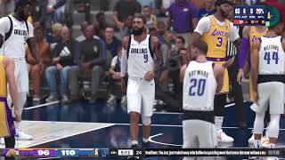 NBA2K24 Career Maverick vs Lakers Live Tamil | Pro-Noob Gameplay | Game Still On