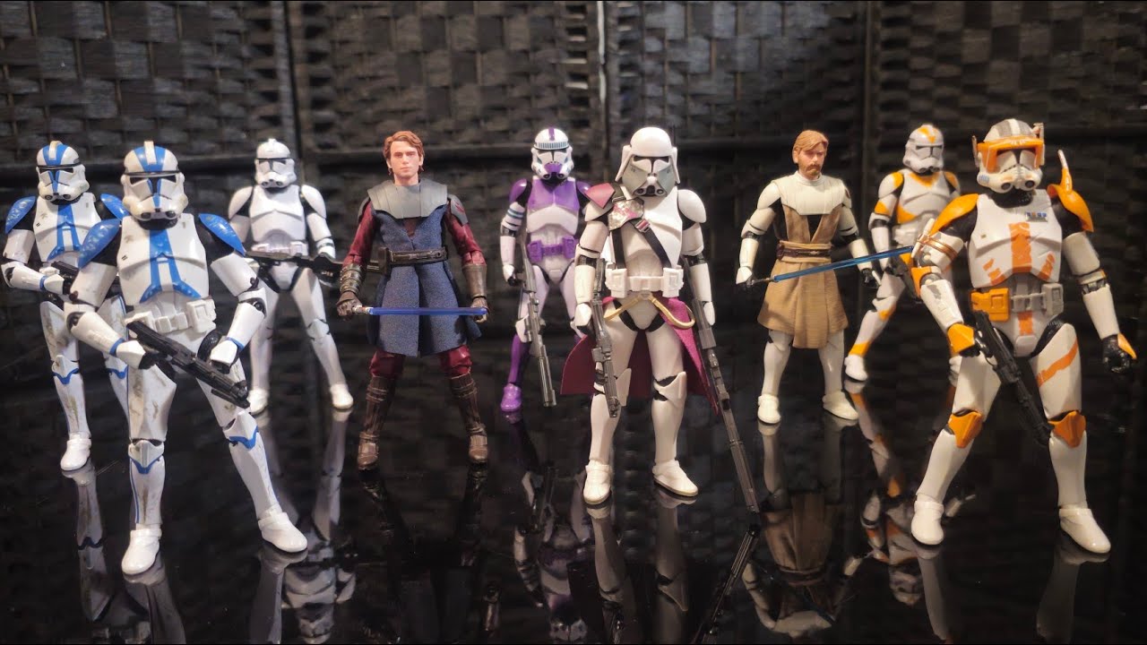 501st Legion Clone Trooper. Star Wars The Black Series Archive Collection.