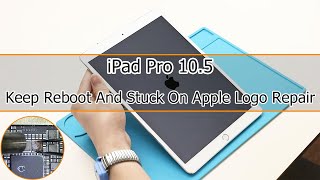 iPad Pro 10,5 дюймов продолжает перезагружаться и зависает при восстановлении логотипа Apple.