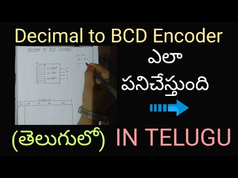 Decimal to BCD Encoder - Digital Electronics, STLD, DLD || B-Tech, Diploma