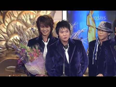 2004.12.29 버즈(Buzz) - SBS 가요대전 락부문 수상 소감