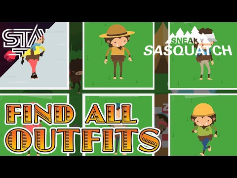 Sneaky Sasquatch - How To Find All Outfits